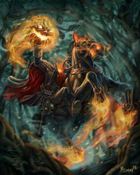 The Headless Horseman : r/DeviantArt .